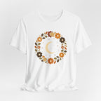 Retro Celestial Floral Wreath T-Shirt