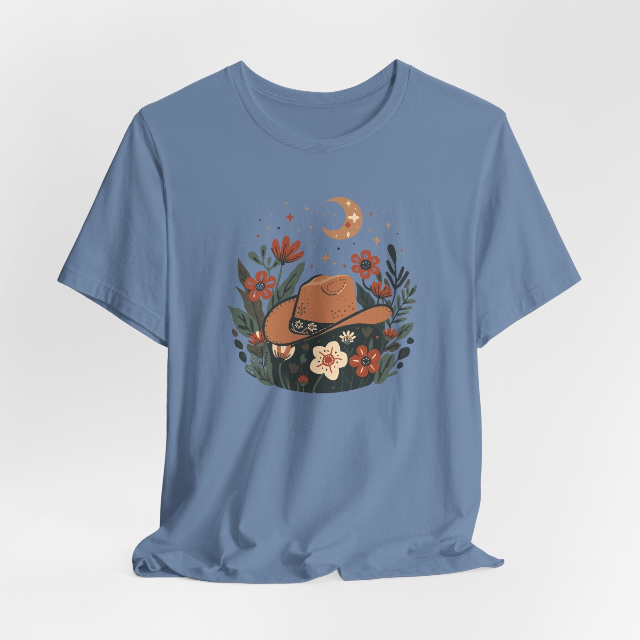 Celestial Cowgirl Floral T-Shirt
