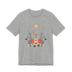Celestial Orbit Floral Graphic T-Shirt