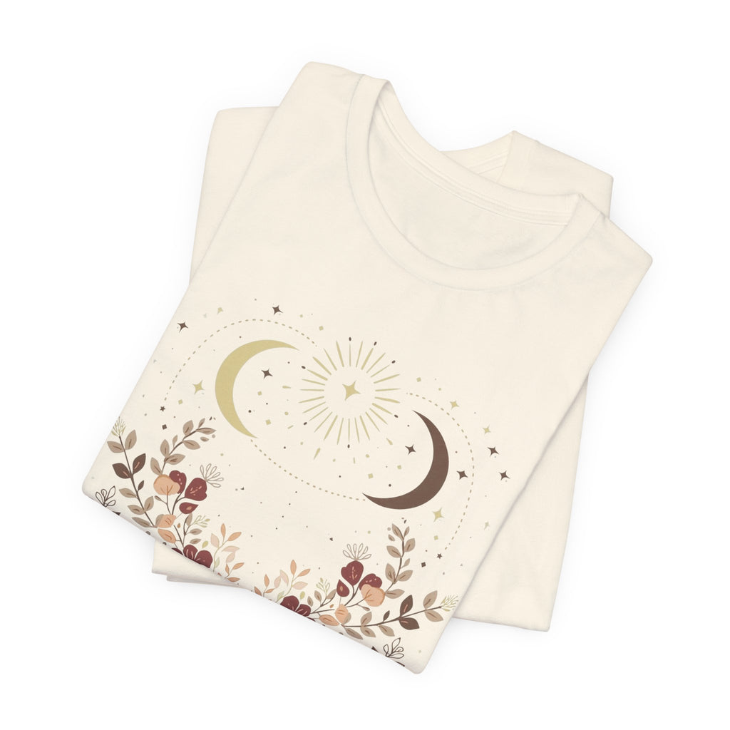 Celestial Blossom Graphic T-Shirt