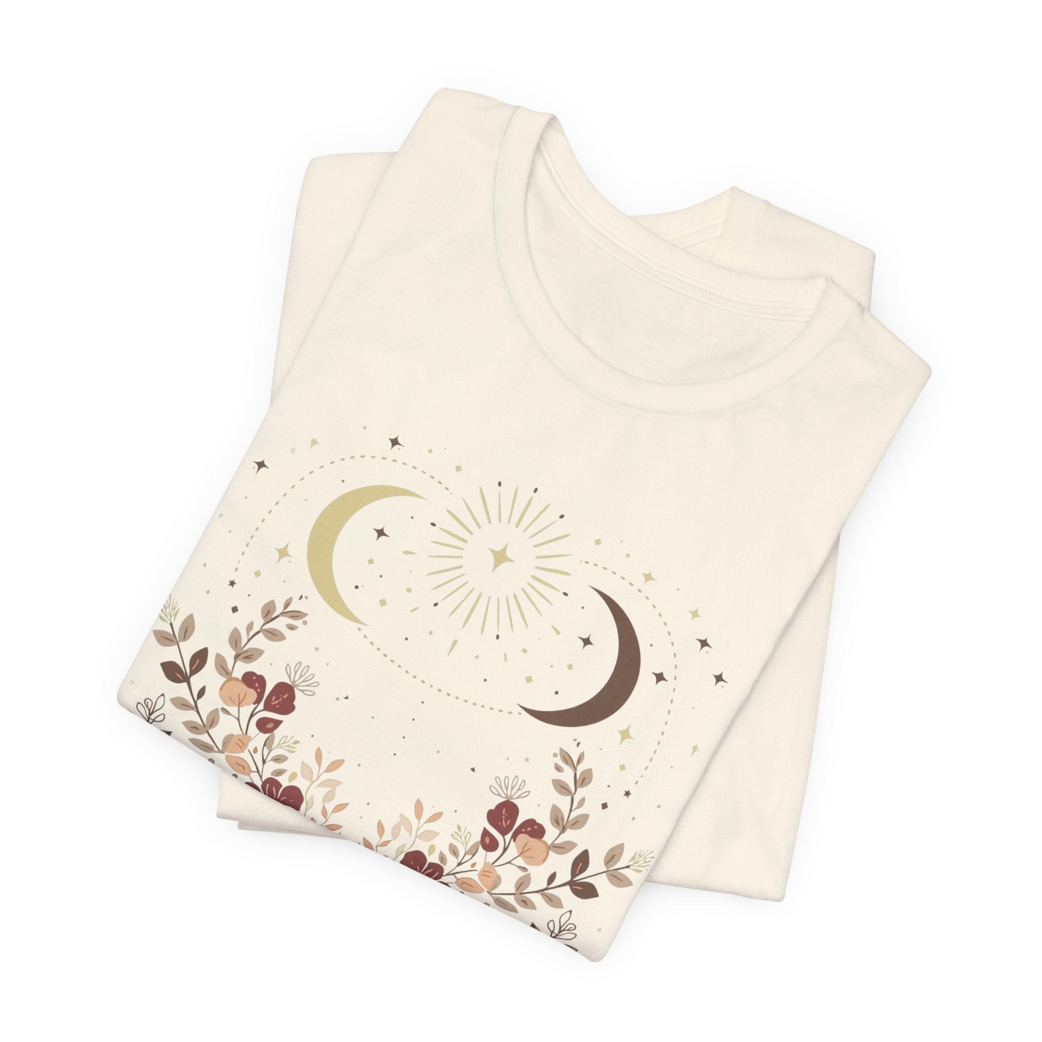 Celestial Blossom Graphic T-Shirt