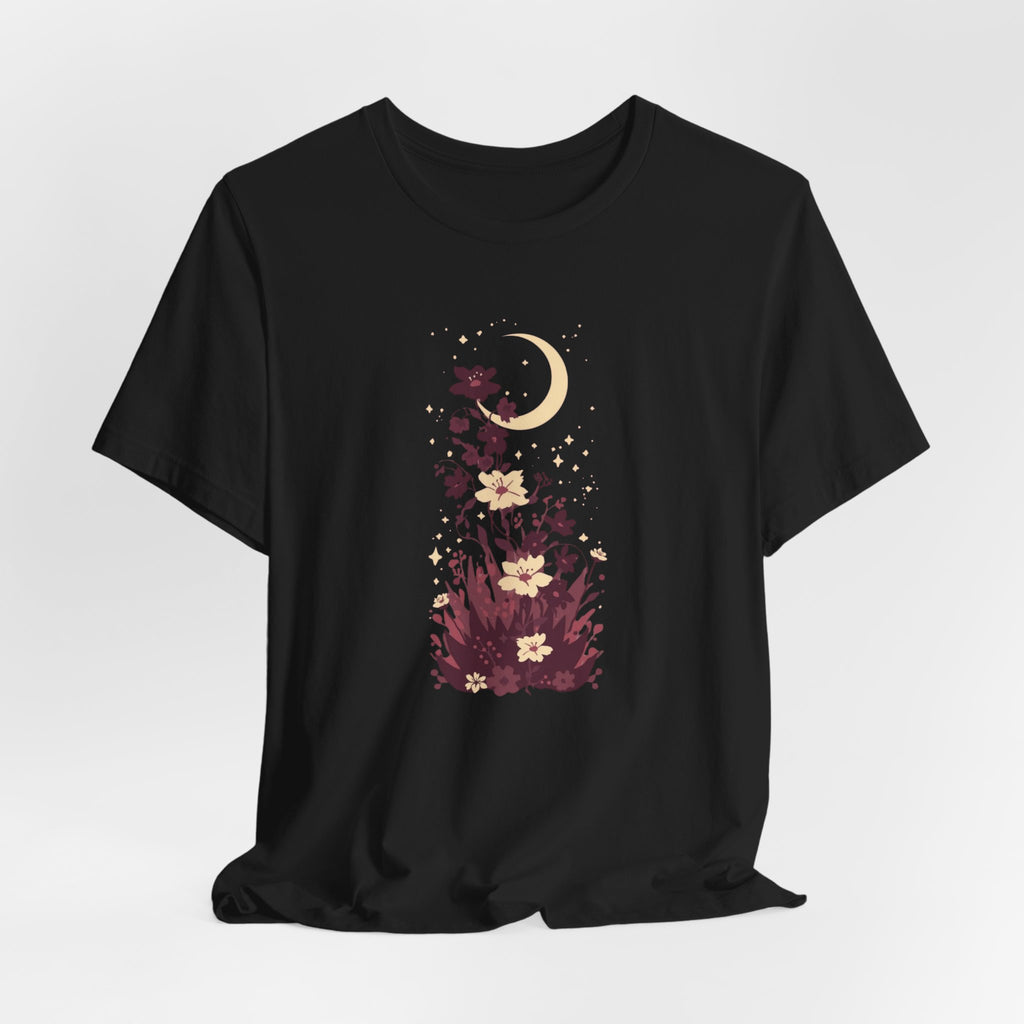 Boho Wildflower Moon Graphic T-Shirt