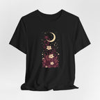 Boho Wildflower Moon Graphic T-Shirt