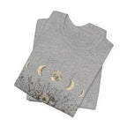 Moon Phases and Wildflowers T-Shirt