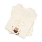 Celestial Wine & Wildflowers Graphic T-Shirt