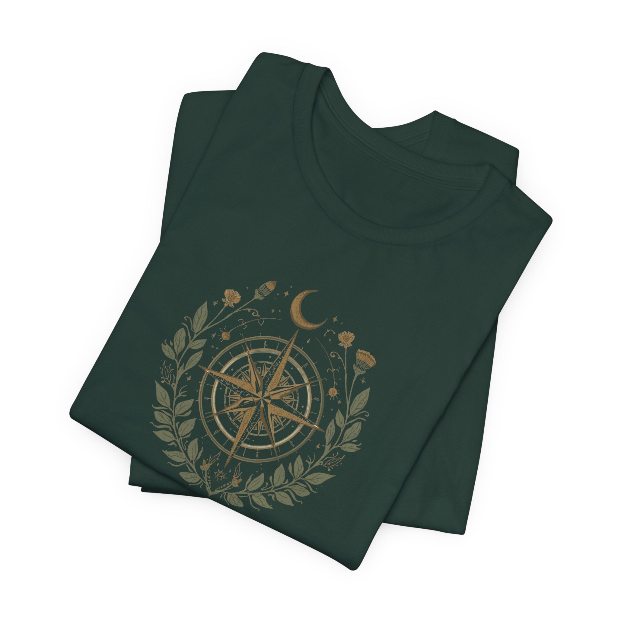 Celestial Wanderlust Compass T-Shirt