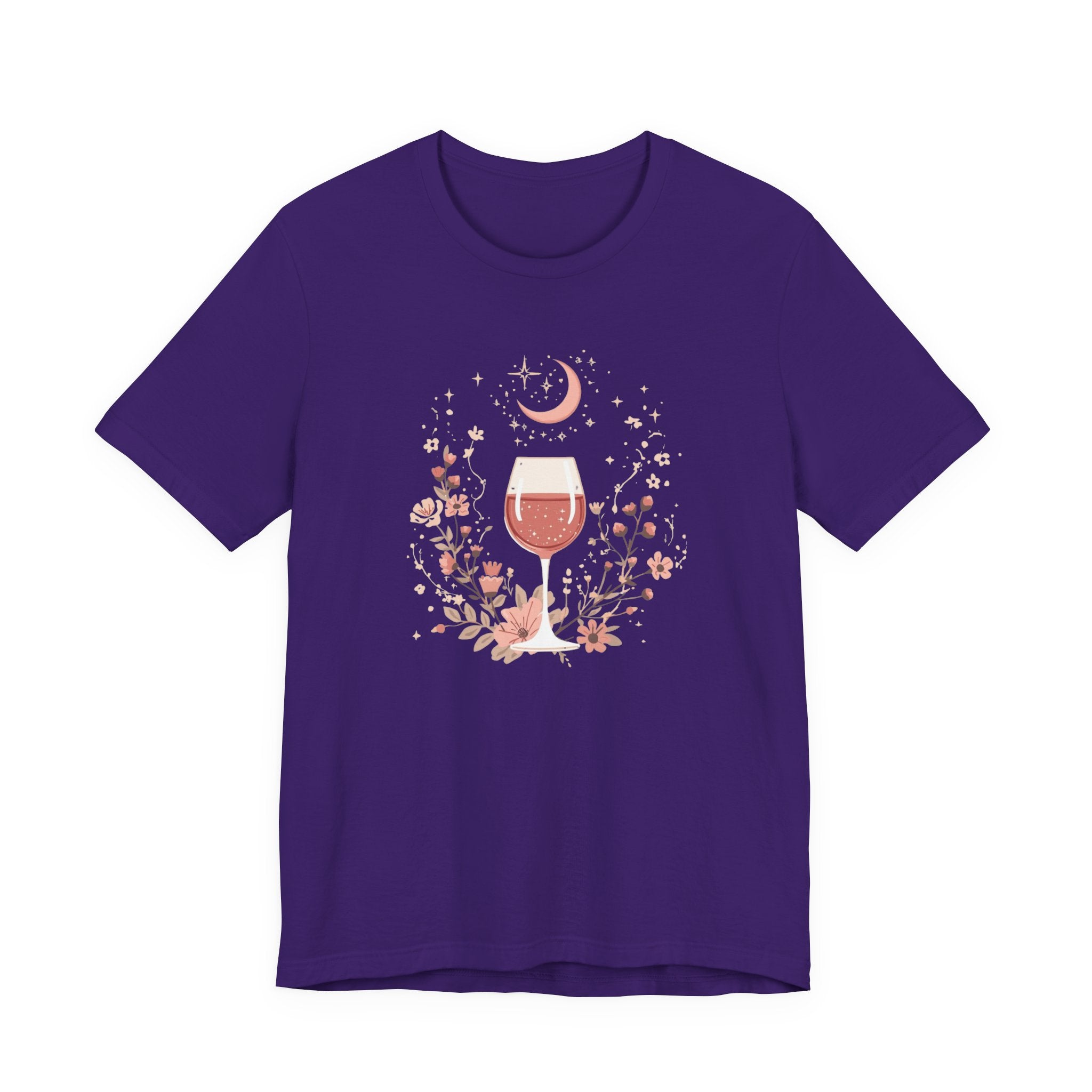 Celestial Rosé & Blush Florals Graphic T-Shirt