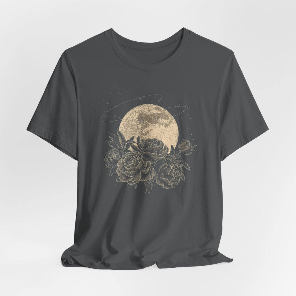 Full Moon and Roses T-Shirt