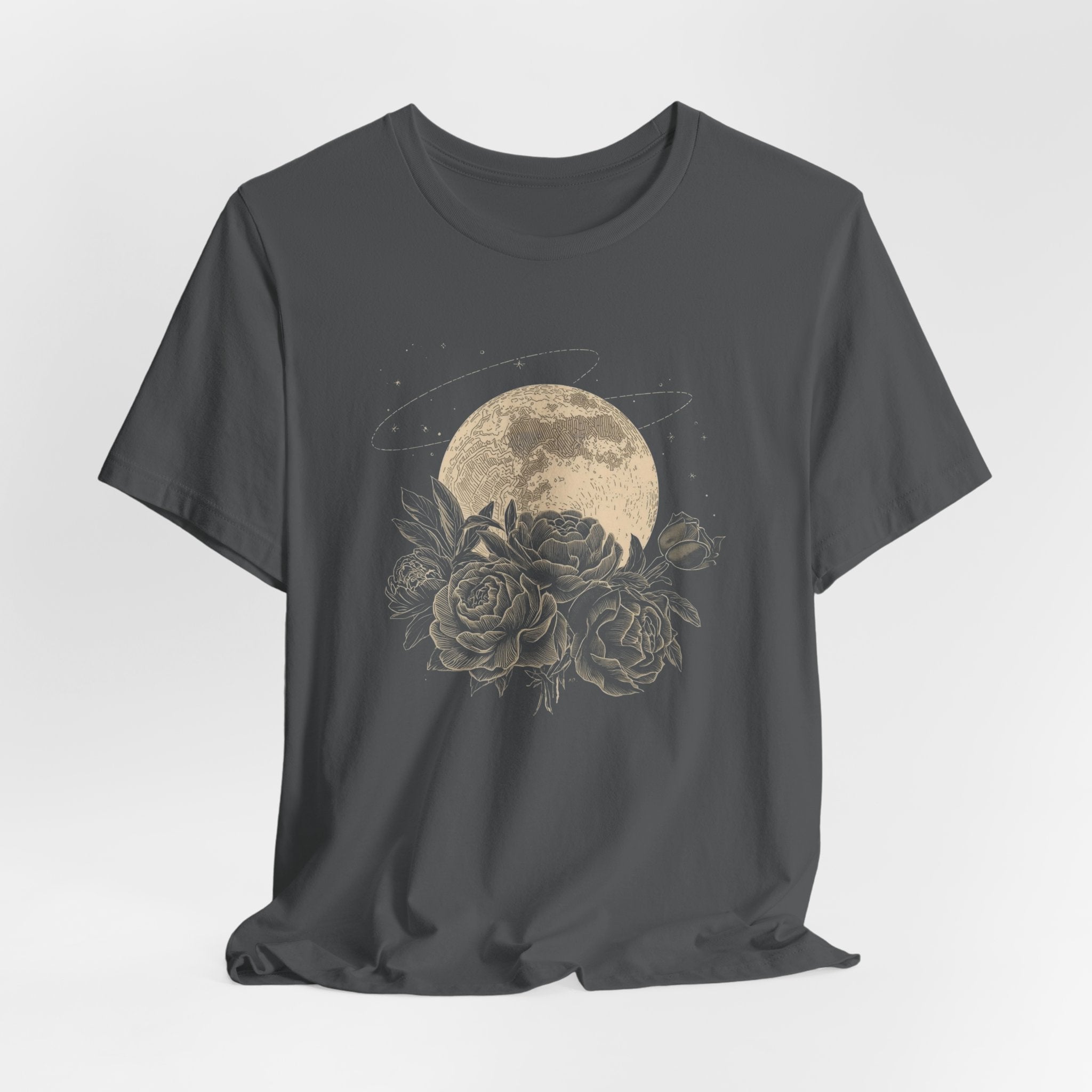Full Moon and Roses T-Shirt