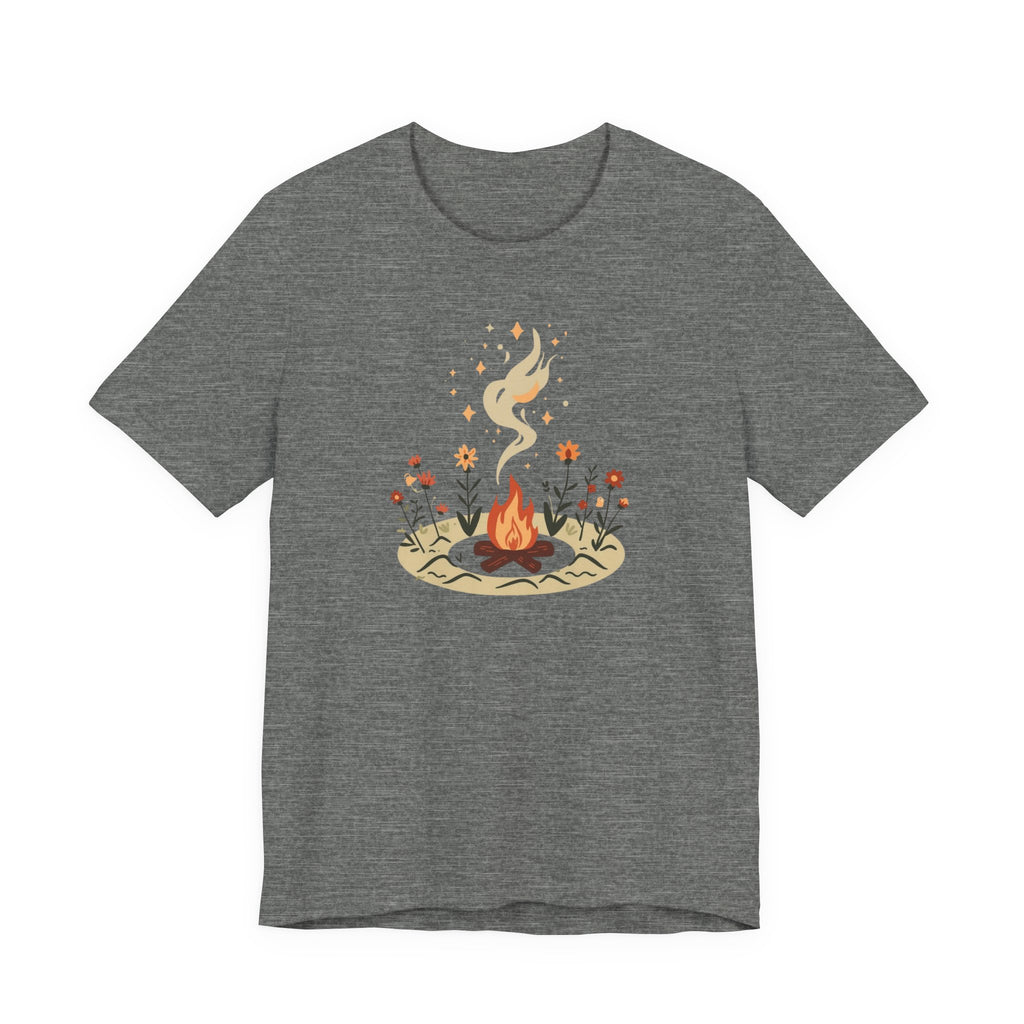Campfire Under the Stars Graphic T-Shirt