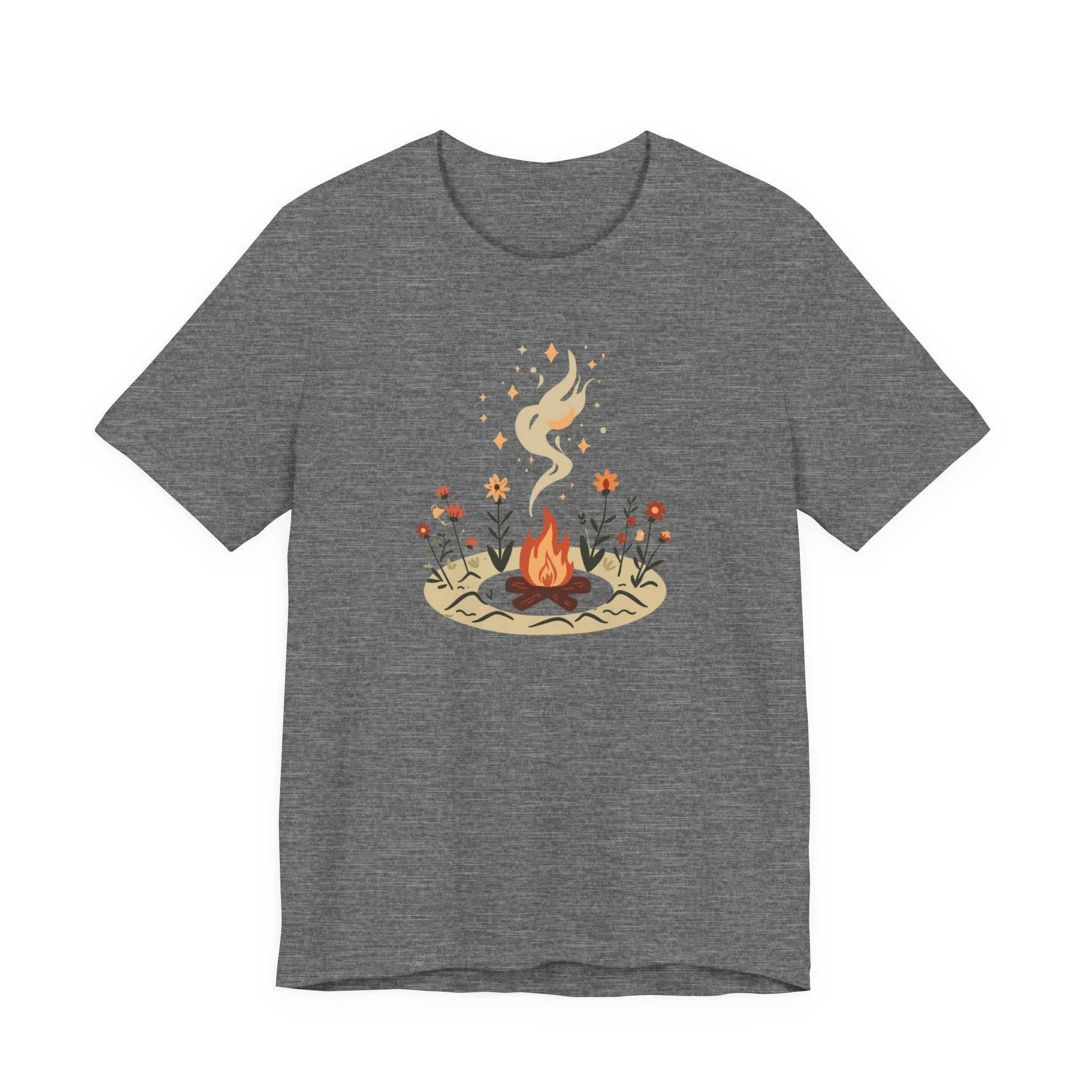 Campfire Under the Stars Graphic T-Shirt