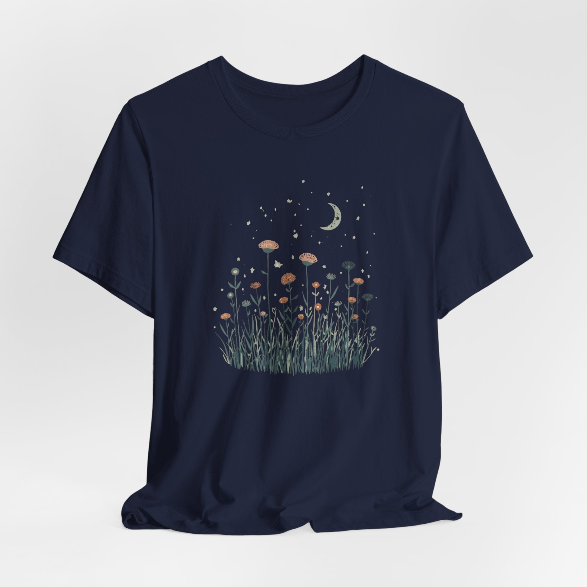 Moonlit Wildflower Meadow T-Shirt