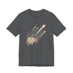 Shooting Stars & Roses Celestial Graphic T-Shirt