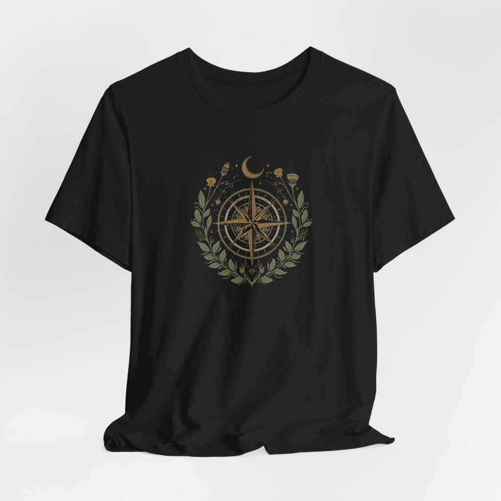 Celestial Wanderlust Compass T-Shirt