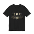 Moon Phases and Wildflowers T-Shirt