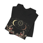 Celestial Blossom Graphic T-Shirt