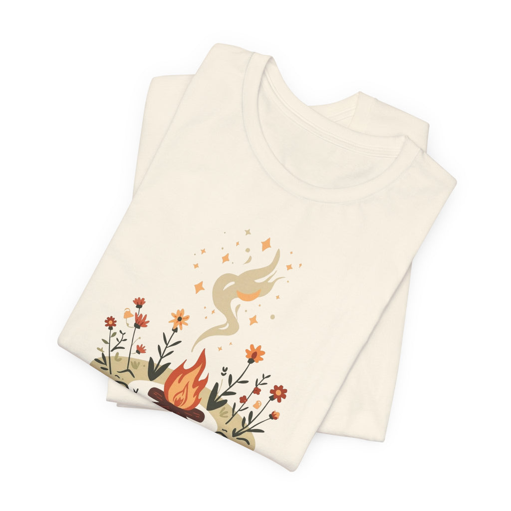 Campfire Under the Stars Graphic T-Shirt