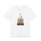 Blooming Suitcase Celestial Graphic T-Shirt