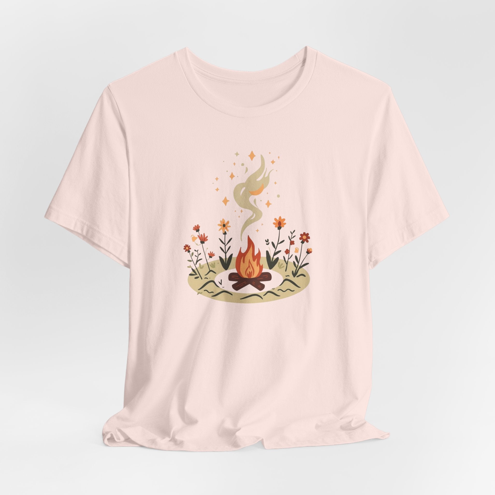 Campfire Under the Stars Graphic T-Shirt