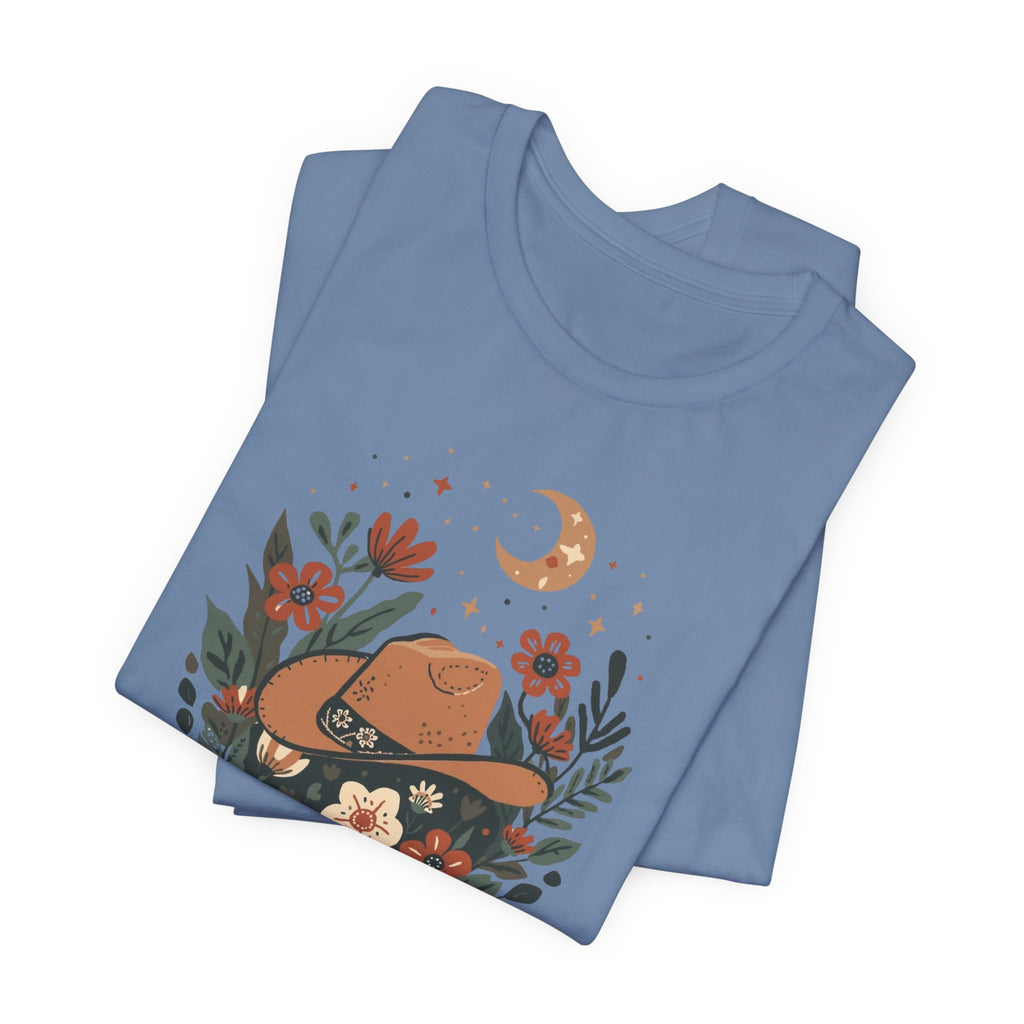 Celestial Cowgirl Floral T-Shirt
