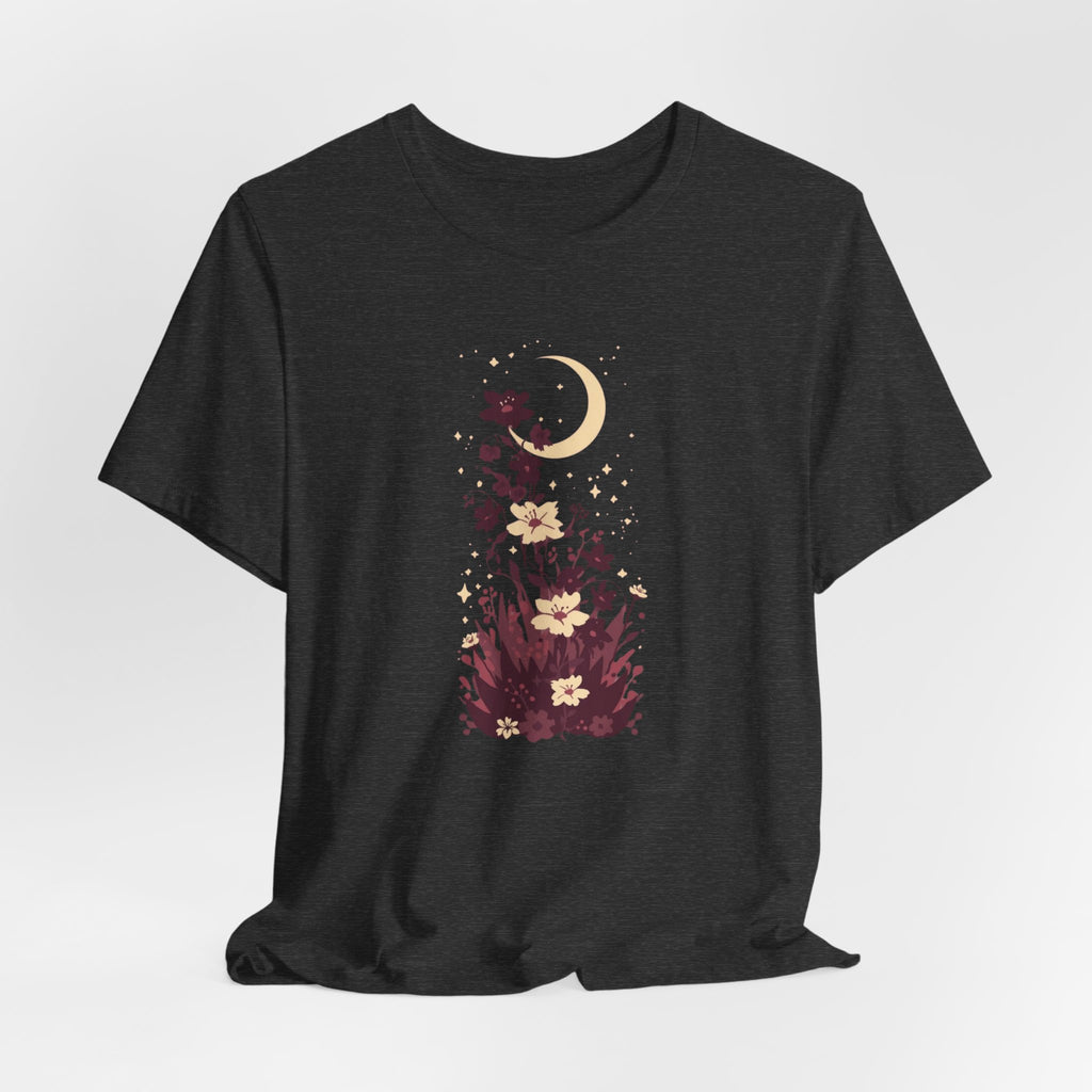 Boho Wildflower Moon Graphic T-Shirt