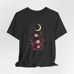 Boho Wildflower Moon Graphic T-Shirt