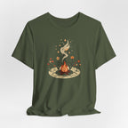 Campfire Under the Stars Graphic T-Shirt