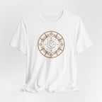 Celestial Moon & Stars Circle T-Shirt