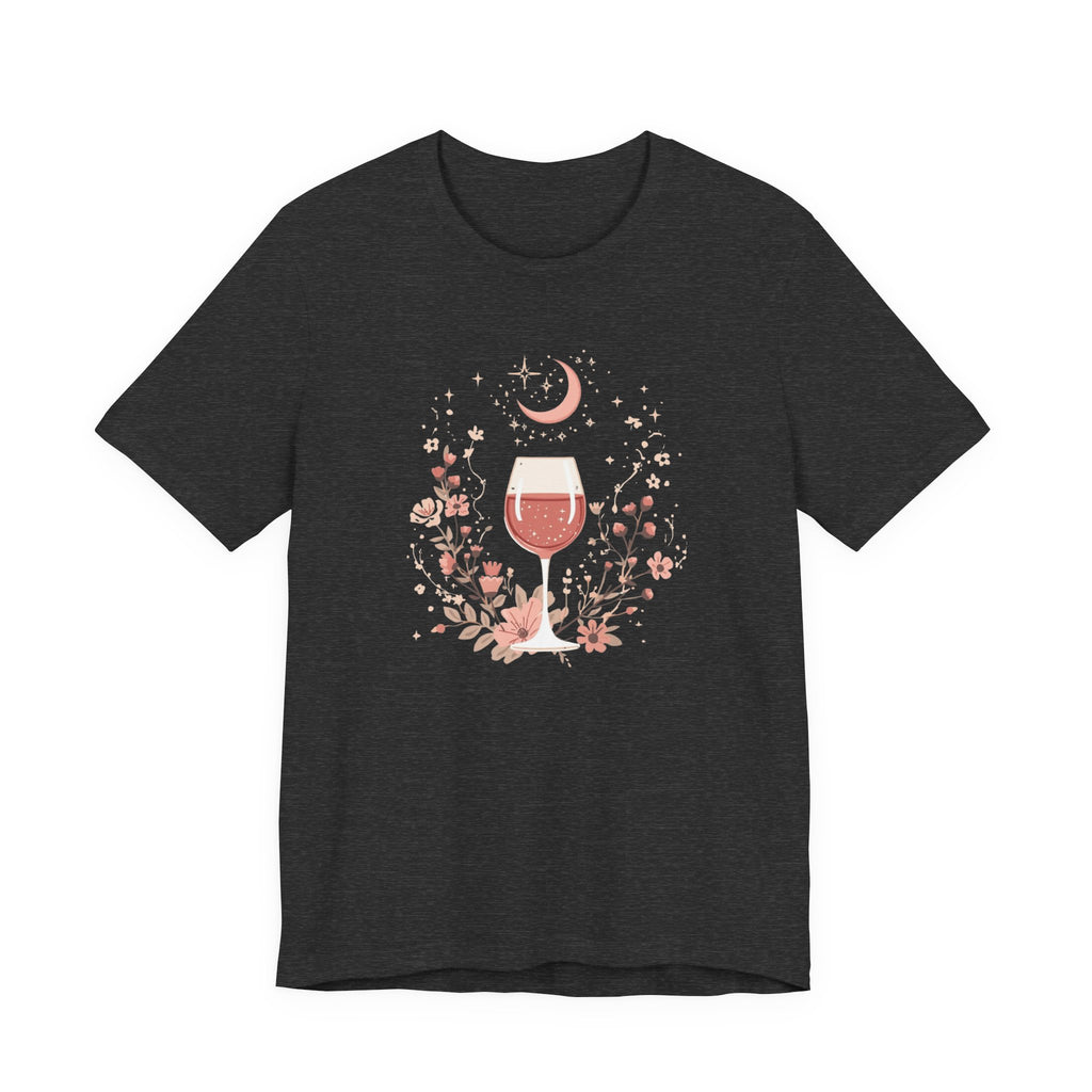 Celestial Rosé & Blush Florals Graphic T-Shirt