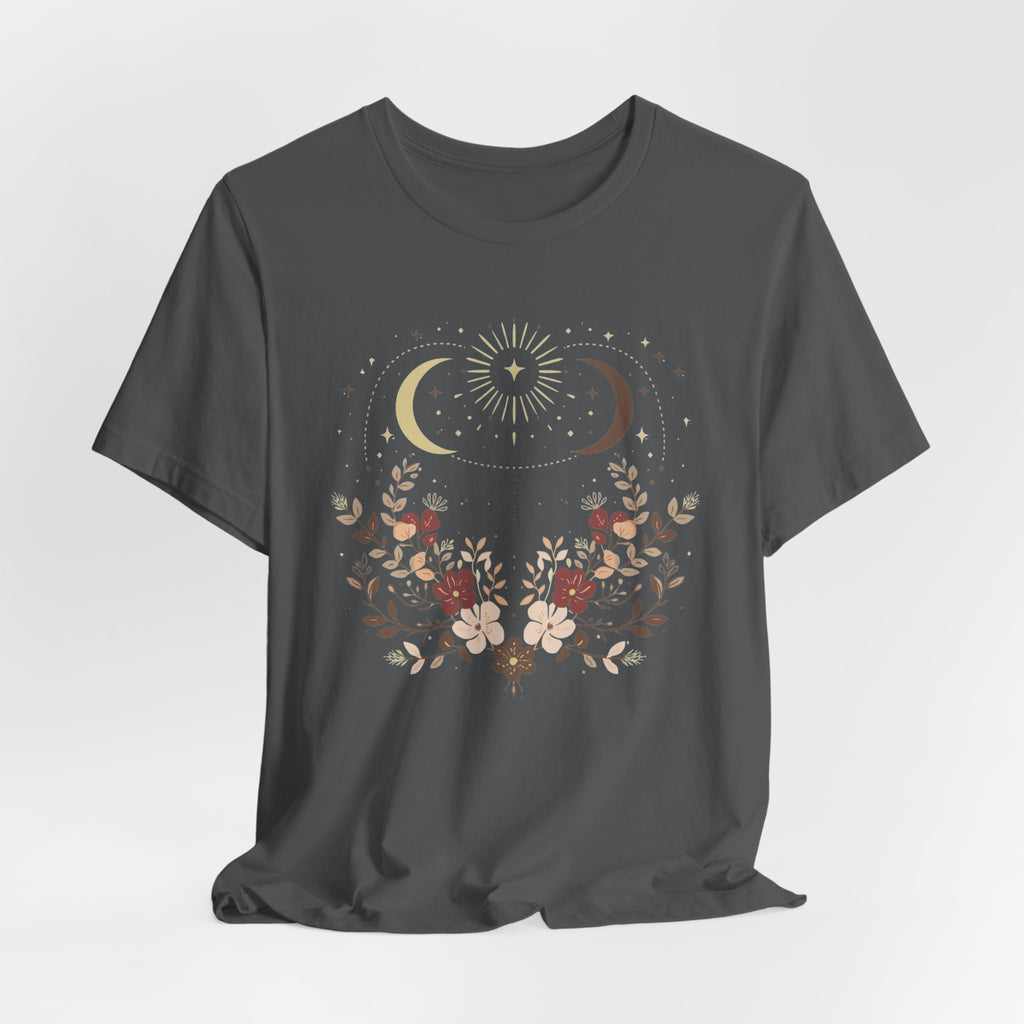 Celestial Blossom Graphic T-Shirt