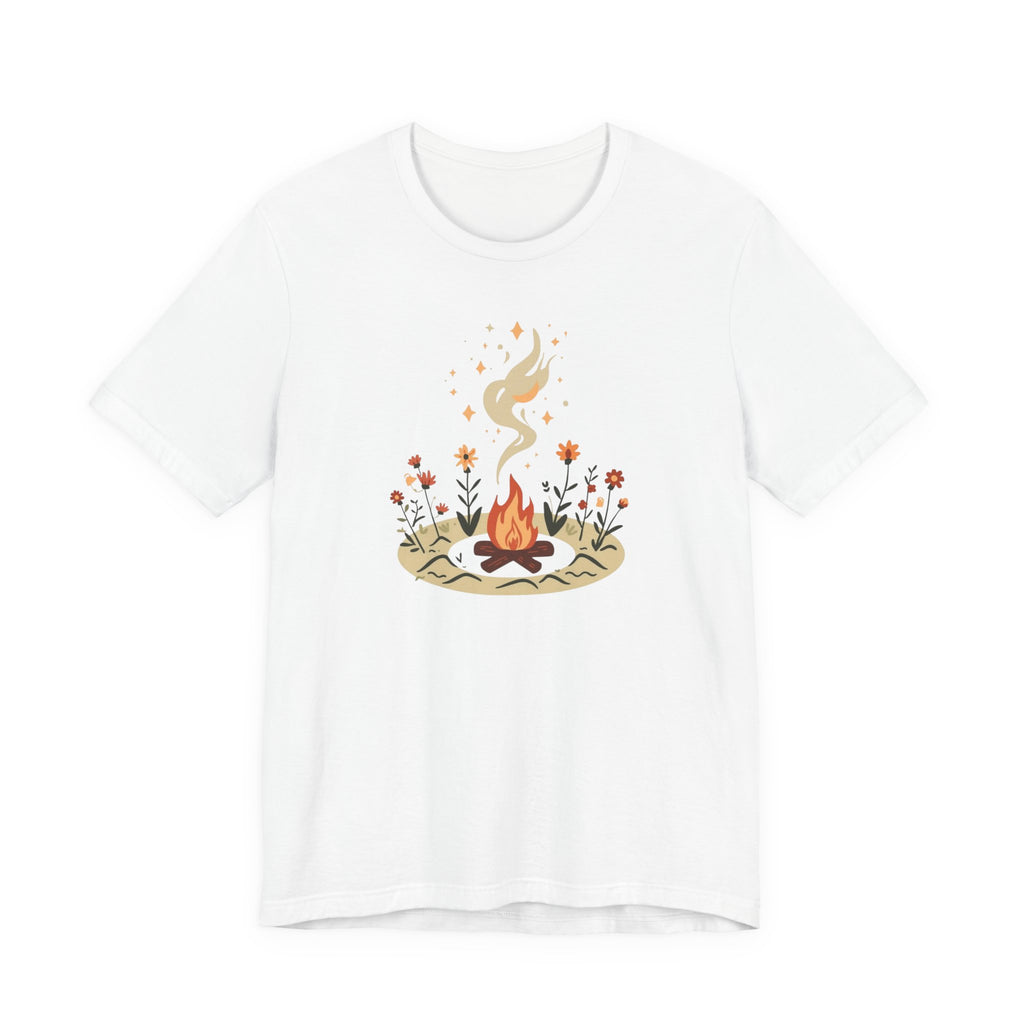 Campfire Under the Stars Graphic T-Shirt