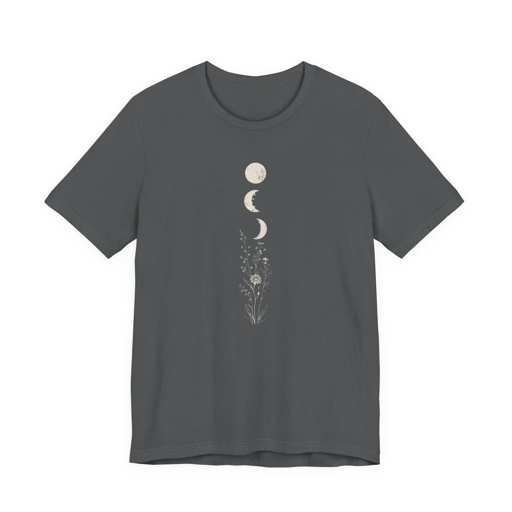 Floral Moon Phases T-Shirt