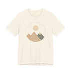 Moonlit Mountain and Flowers T-Shirt
