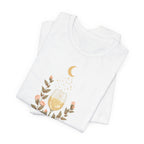Celestial Wine & Blush Florals Graphic T-Shirt