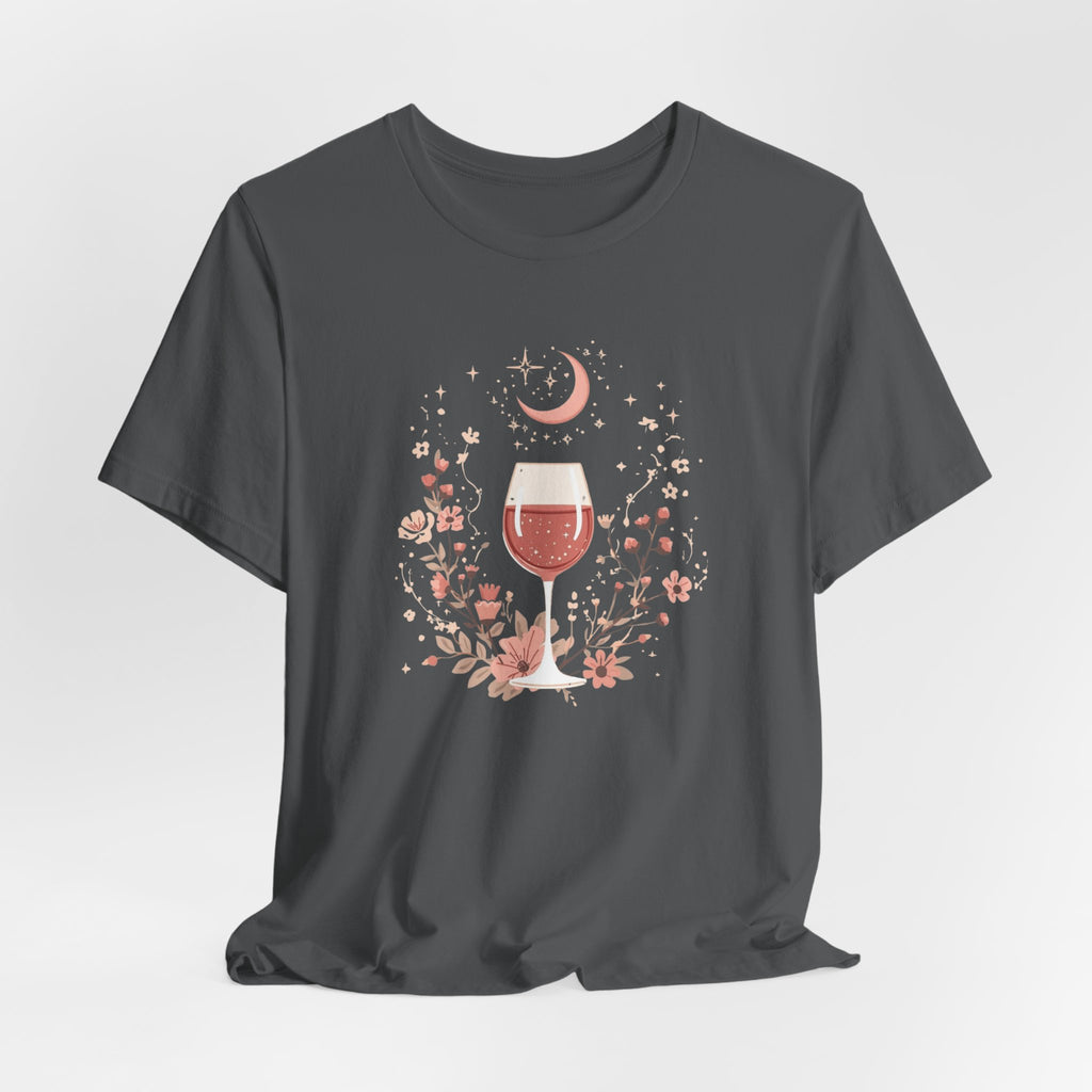 Celestial Rosé & Blush Florals Graphic T-Shirt