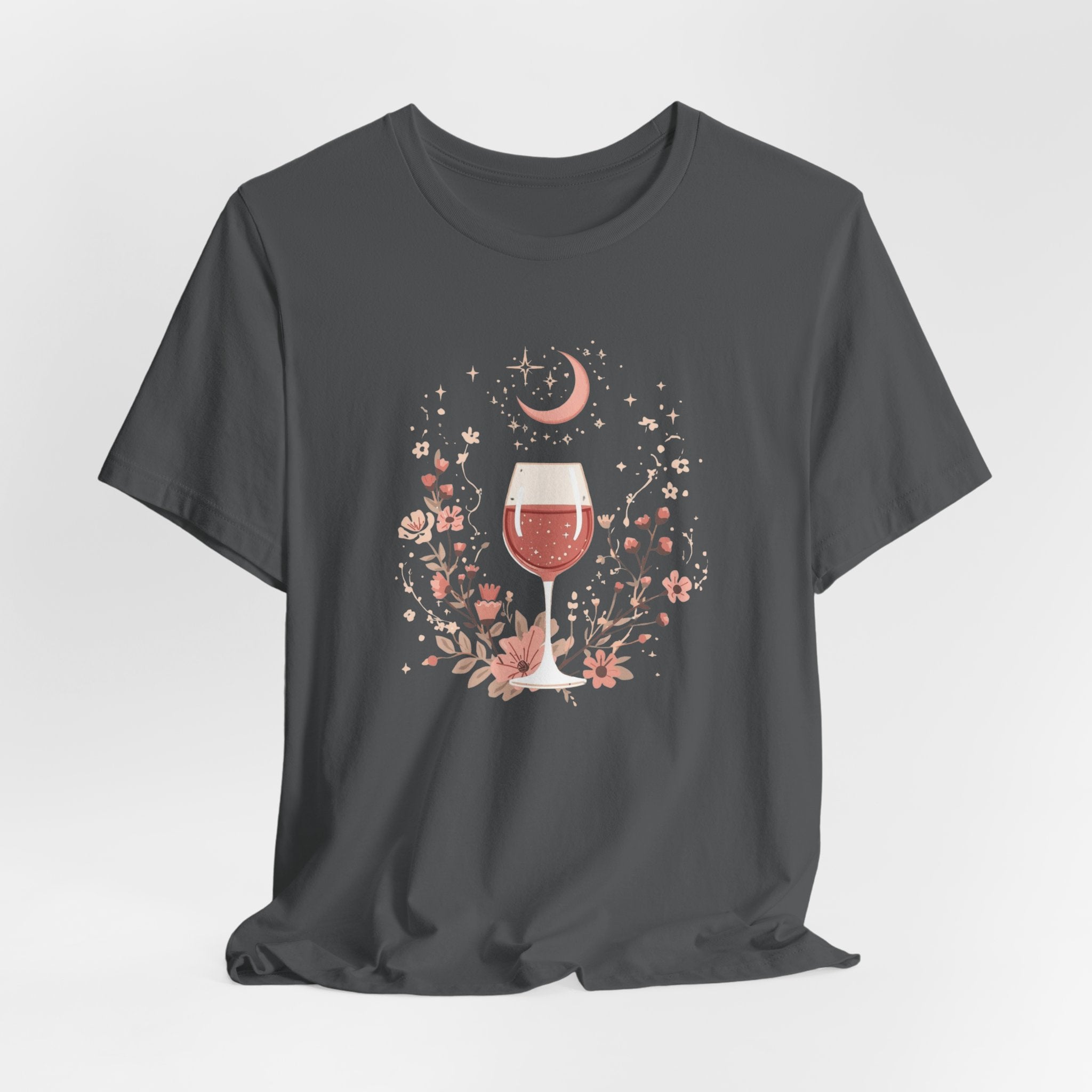 Celestial Rosé & Blush Florals Graphic T-Shirt