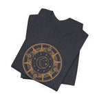 Celestial Moon & Stars Circle T-Shirt