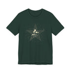 Celestial Floral Starburst Graphic T-Shirt