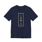 Scandinavian Moon and Flowers T-Shirt