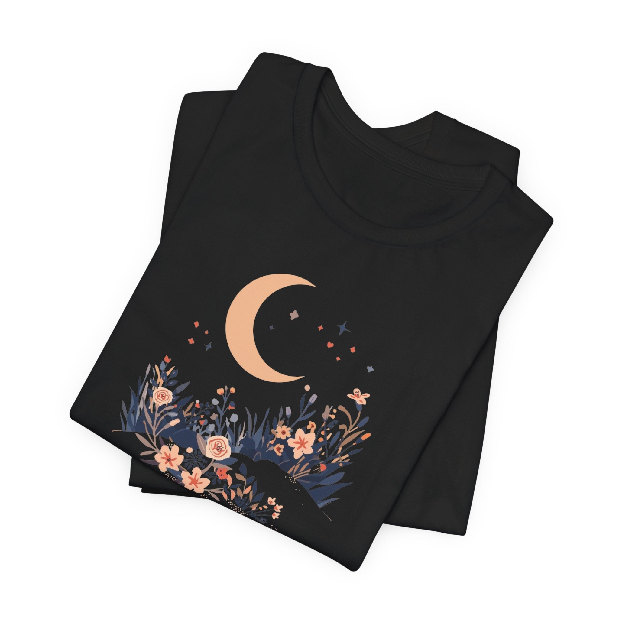 Moonlit Floral Sand Dunes T-Shirt