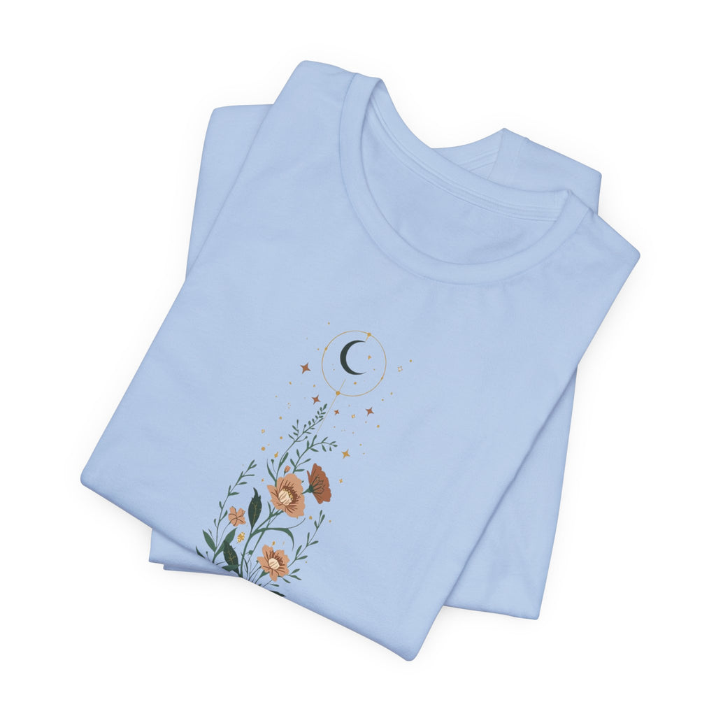 Celestial Crystal Garden Graphic T-Shirt