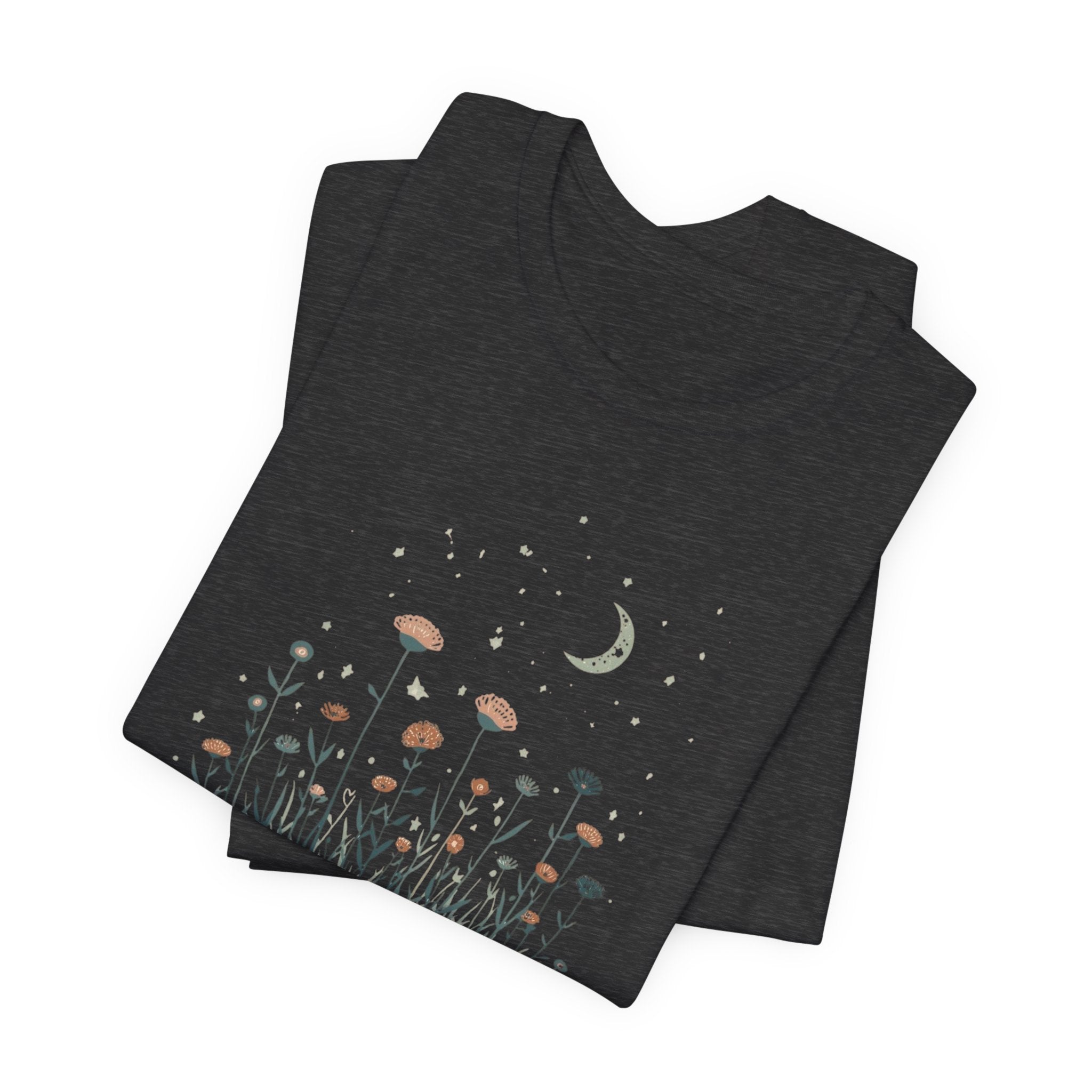 Moonlit Wildflower Meadow T-Shirt
