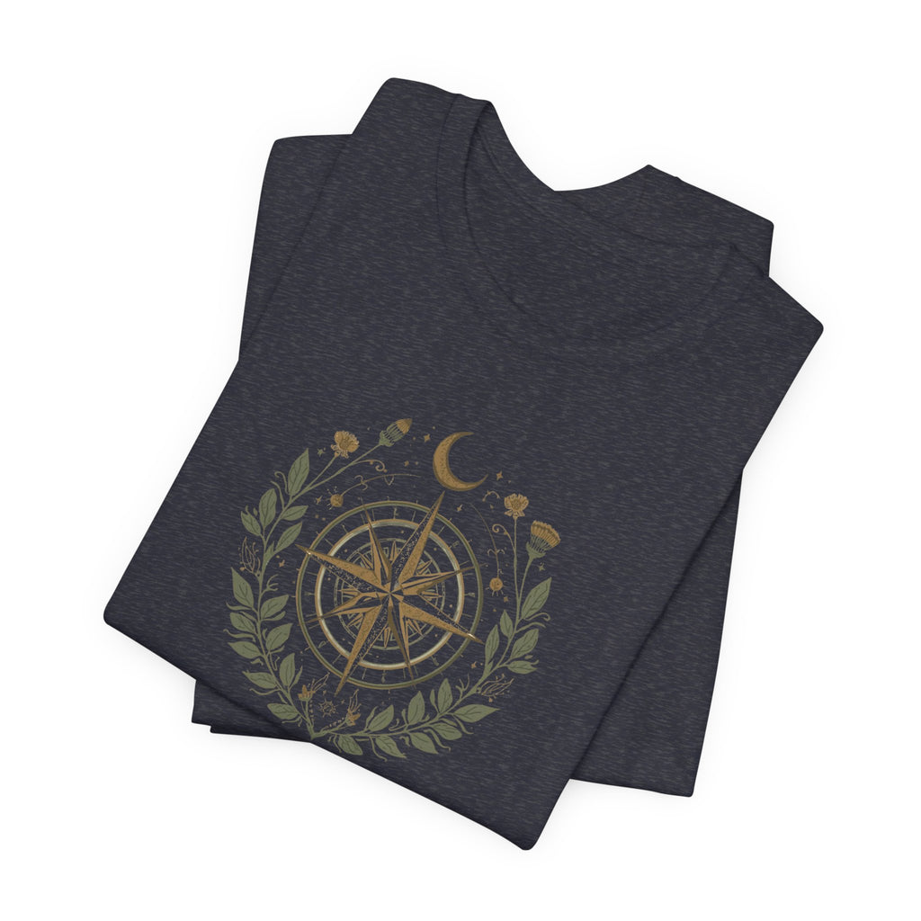 Celestial Wanderlust Compass T-Shirt