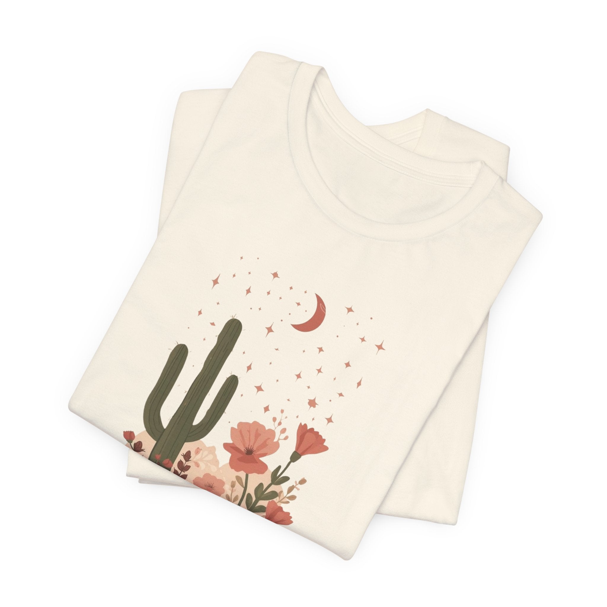 Celestial Floral Desert T-Shirt