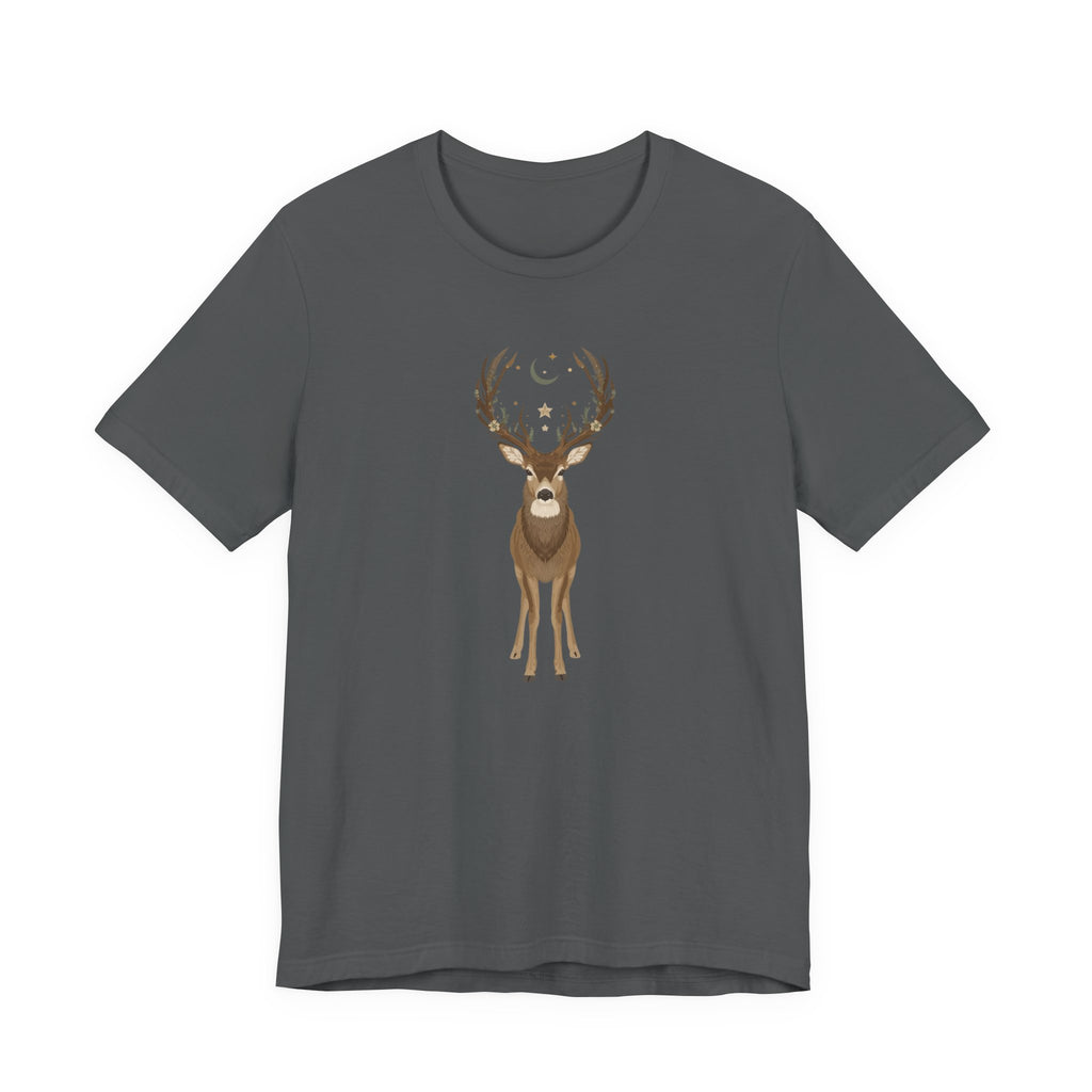 Celestial Stag Woodland Graphic T-Shirt