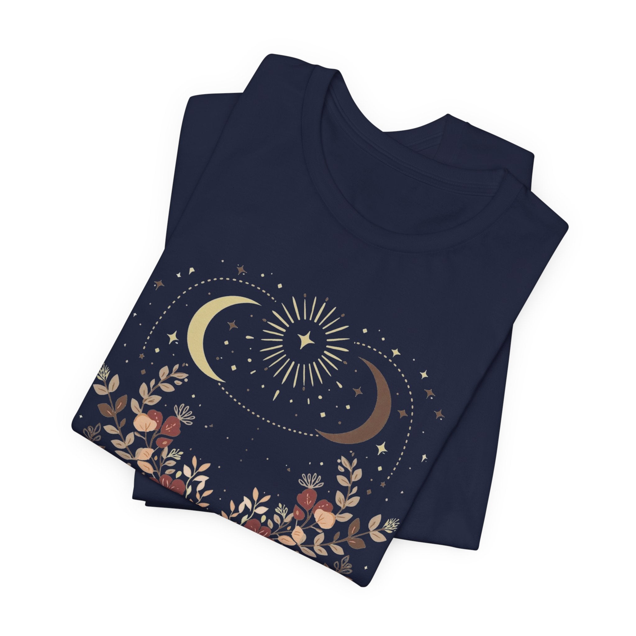 Celestial Blossom Graphic T-Shirt