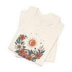Tropical Sun & Moon Floral T-Shirt