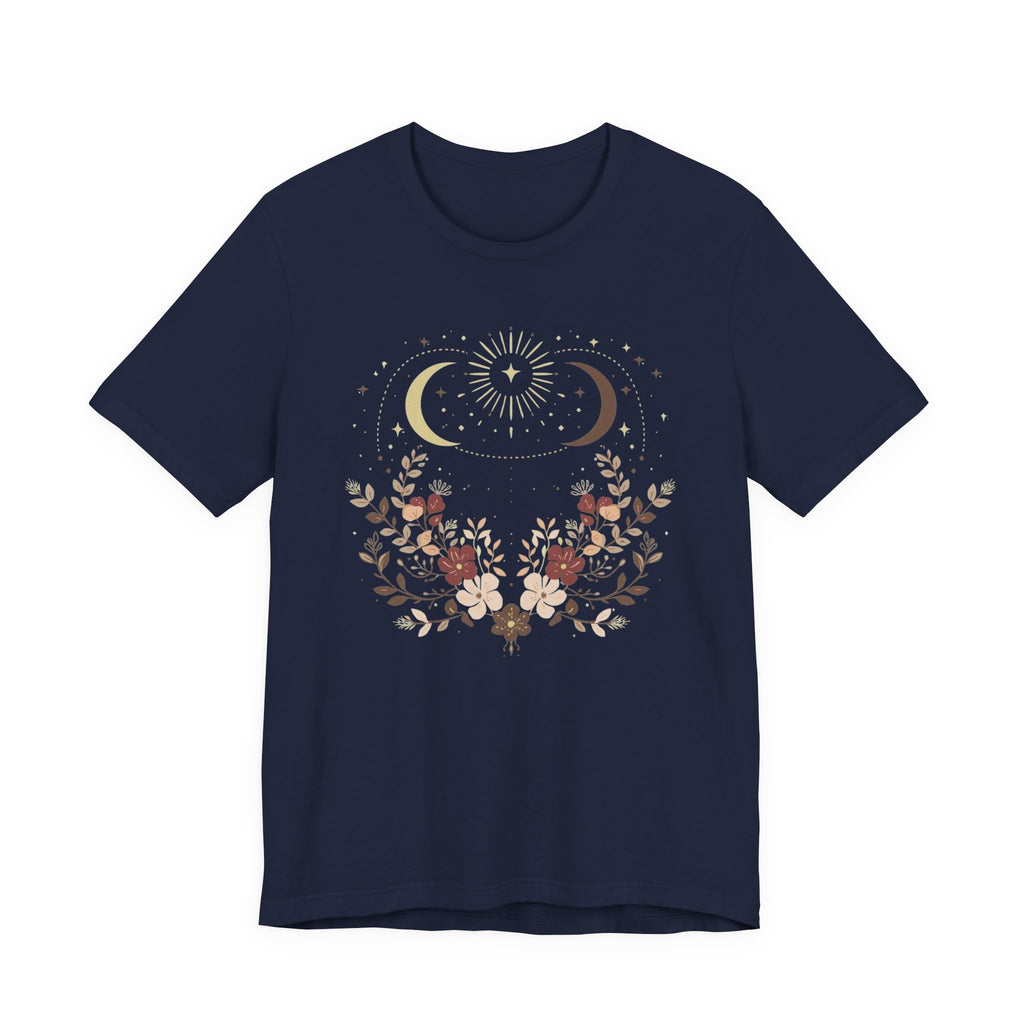 Celestial Blossom Graphic T-Shirt