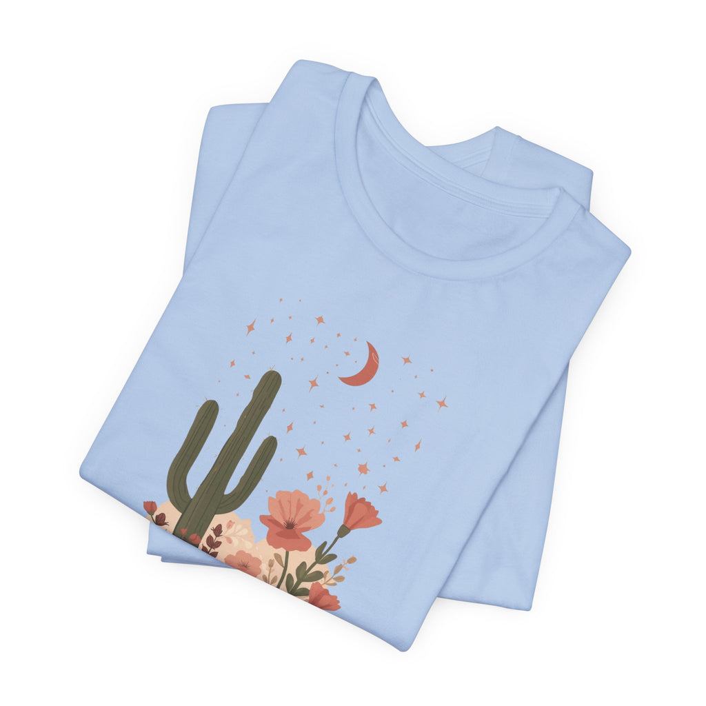 Celestial Floral Desert T-Shirt