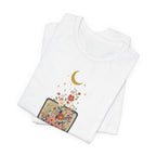 Blooming Suitcase Celestial Graphic T-Shirt